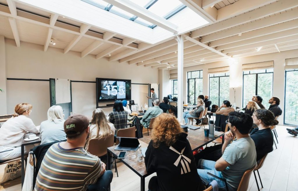 Group of people in a meeting